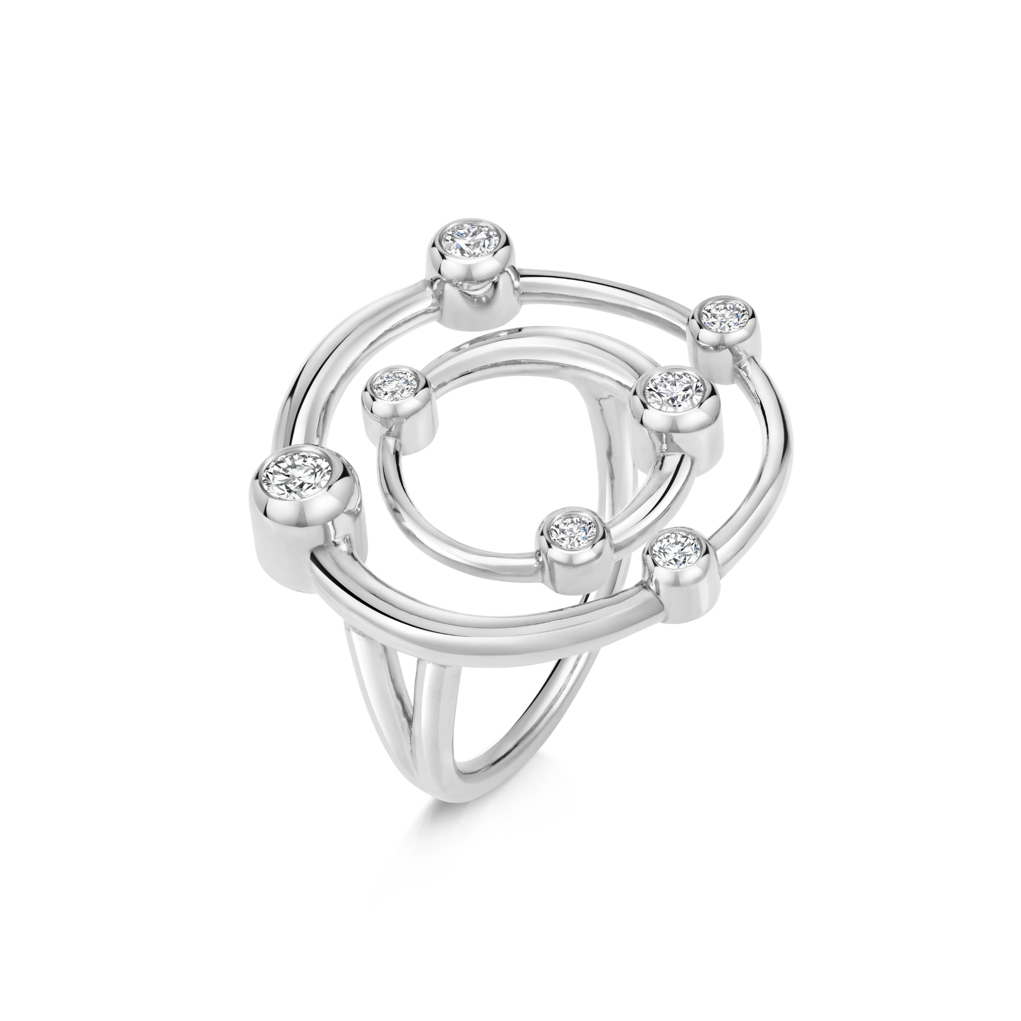 Constellation Cocktail Ring in 18ct Gold and Diamonds